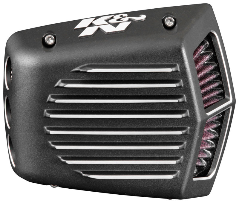 K&N Street Metal Intake System for 08-16 Harley-Davidson Touring Models - Shaker Black
