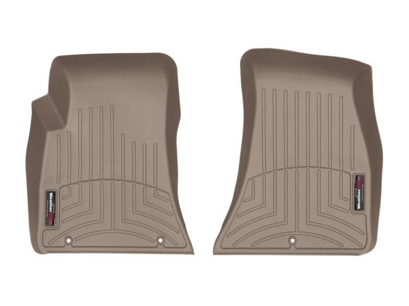 WeatherTech 2015+ Dodge Challenger Front FloorLiner - Tan (Does not fit GT Model)
