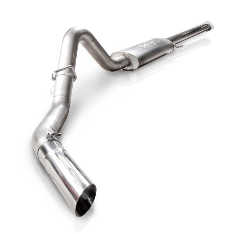 Stainless Works 2015-16 Ford F-150 2.7L/3.5L 3.5in Catback S-Tube Muffler Factory Connection