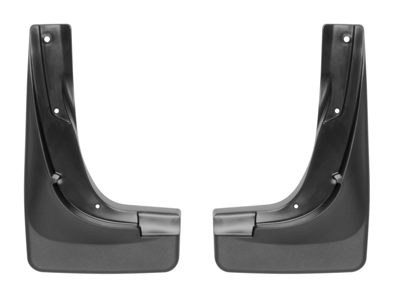 WeatherTech 2014+ Jeep Cherokee No Drill Mudflaps - Black (will not fit Tailhawk or Overland models)