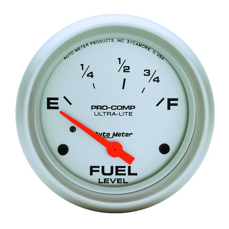 Autometer Ultra-Lite 2-5/8in 73-10 Ohm Fuel Level Gauge