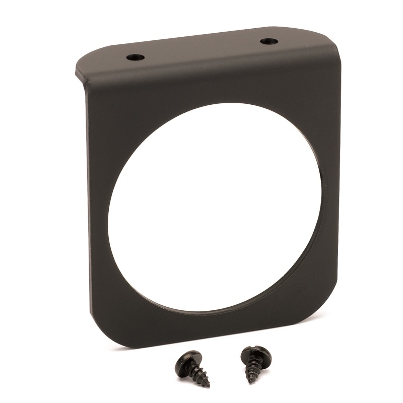 Autometer 2-5/8in Black Aluminum Single Gauge Mounting Panel