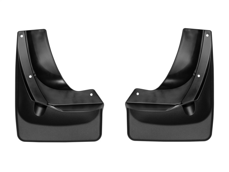 WeatherTech 17+ Honda Ridgeline No Drill Rear Mudflaps - Black