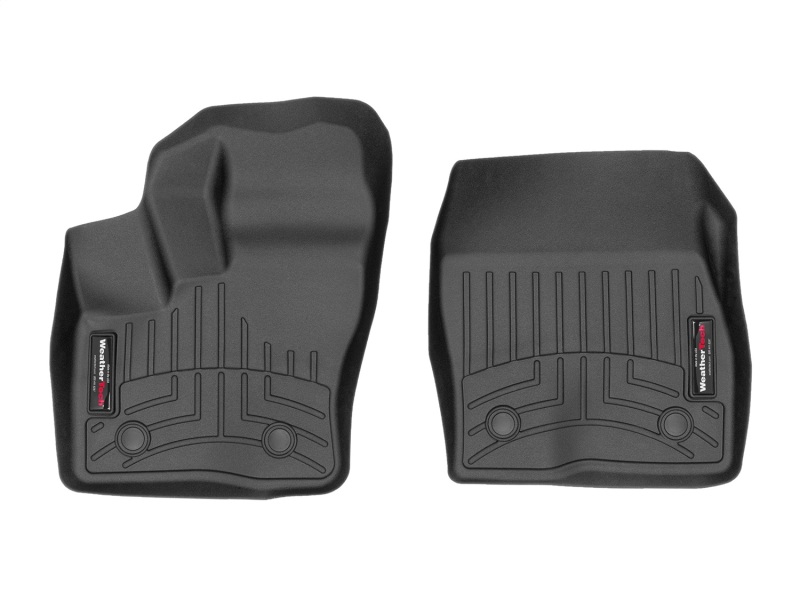 WeatherTech 2017+ Ford Transit Connect Vinyl Front FloorLiner - Black (Fits Wagons and Cargo Van)