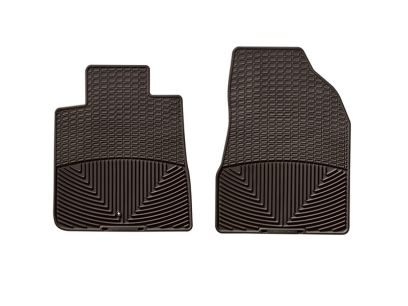 WeatherTech 09-17 Chevy Traverse / 08-17 Buick Enclave Front Rubber Mats - Cocoa