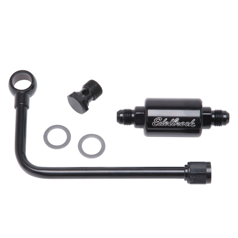 Edelbrock Fuel Line Kit for Performer And Thunder Series Carburetors Single Feed