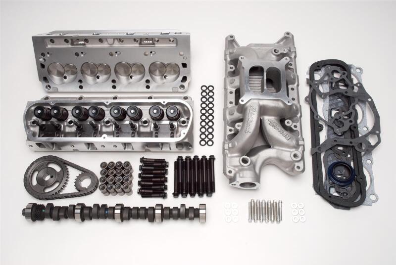 Edelbrock Pwr Pkg Top End Kit Perf RPM 389-467 Pontiac w/ 87cc D-Port Heads 460 + Hp