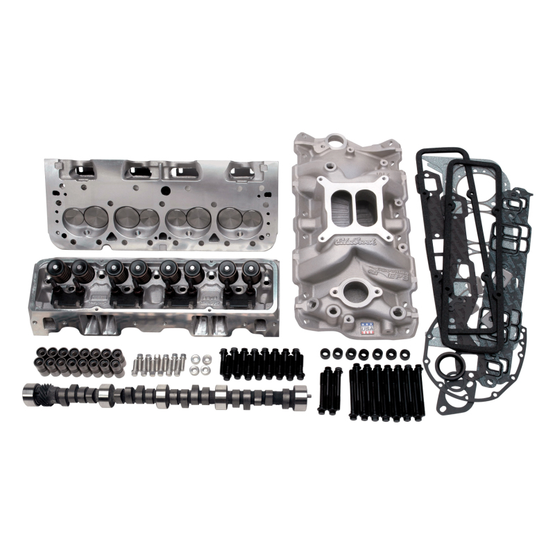 Edelbrock Power Package Top End Kit E-Street and Performer SBC