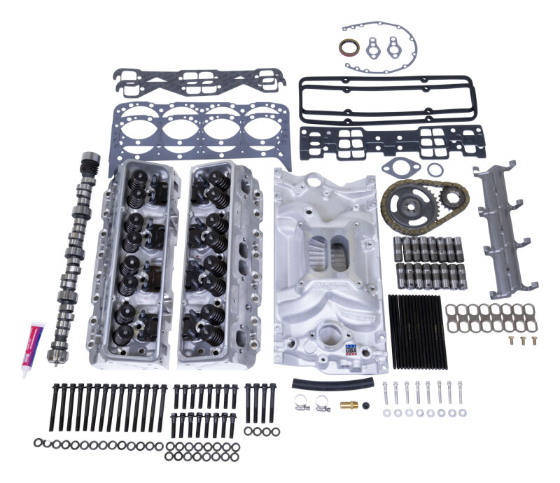 Edelbrock Power Pkg Top End Kit SBC 363 Hp
