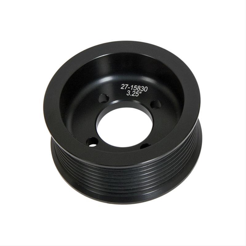Edelbrock Pulley SC E-Force 3 250In 8 Rib Black