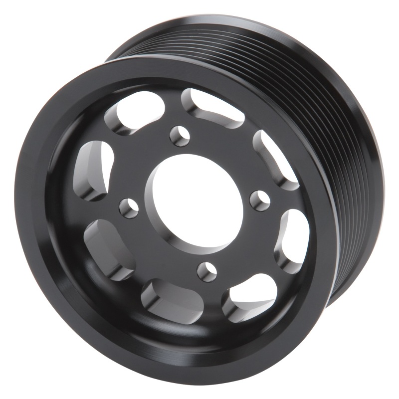 Edelbrock Pulley Enforcer 10 Rib 3 875In Black