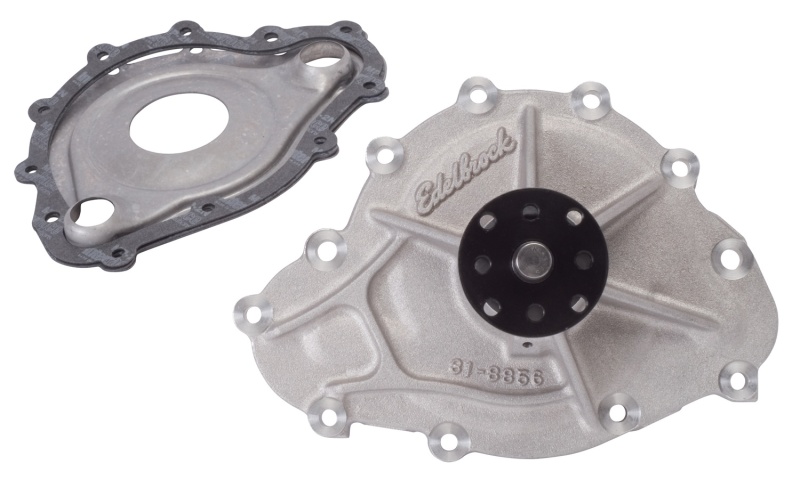 Edelbrock Water Pump High Performance Pontiac 1969-79 389-455 CI V8 Engines Standard Length