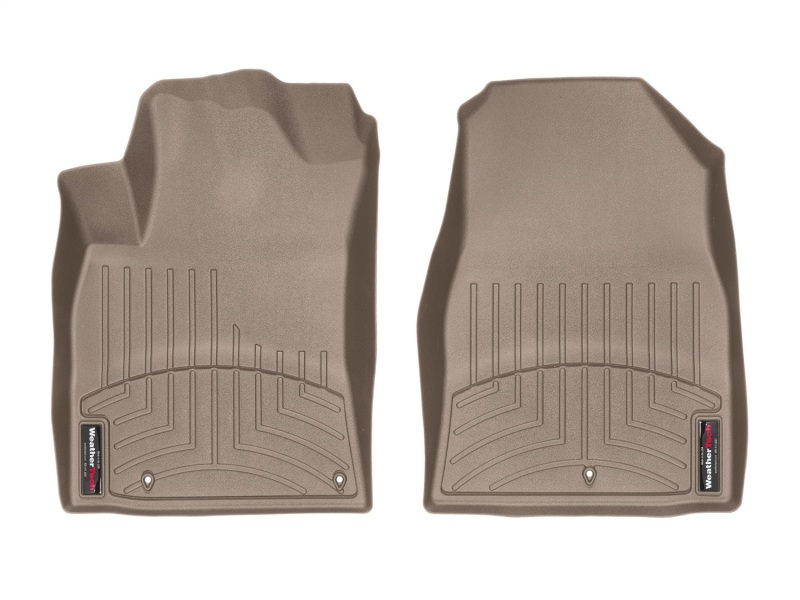 WeatherTech 2018+ Hyundai Elantra GT Front FloorLiner - Tan (Hatchback; Fits Both Auto/Manual)