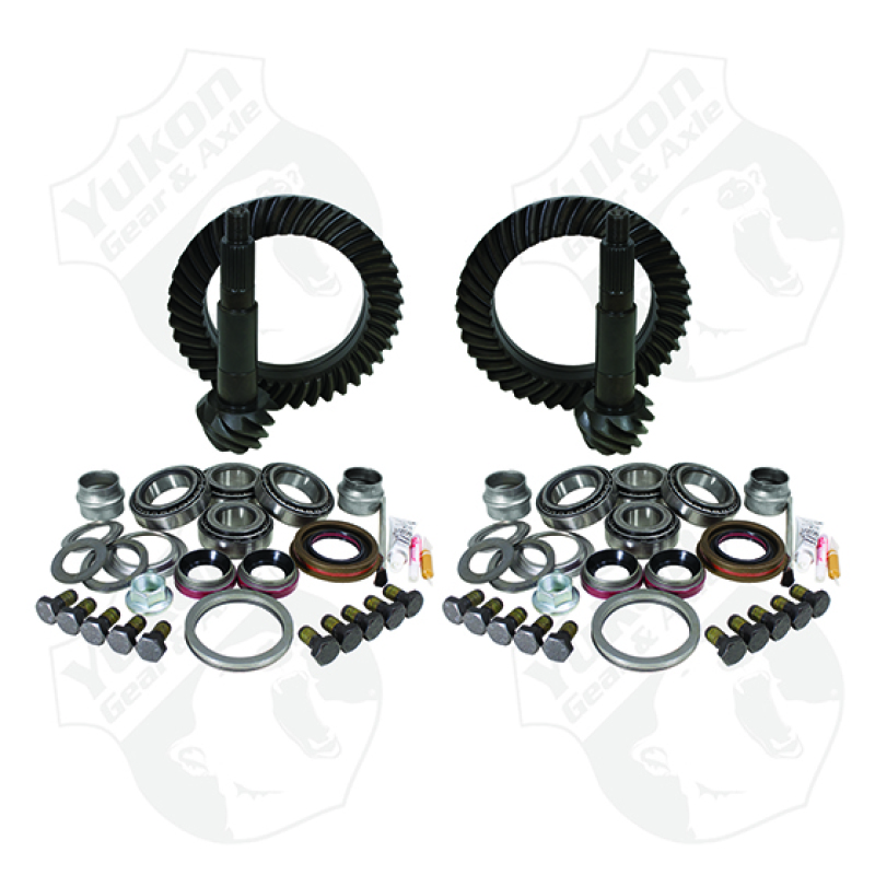 Yukon Gear & Install Kit Package For Jeep TJ Rubicon in a 5.13 Ratio