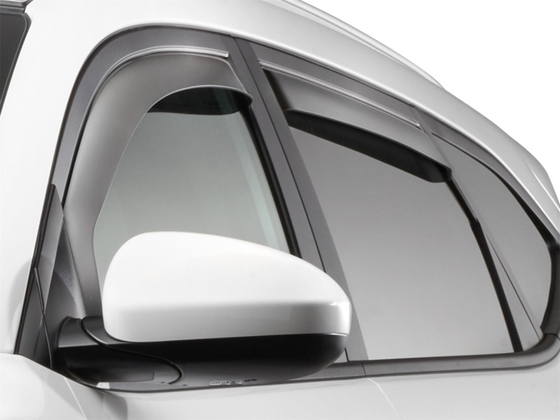 WeatherTech 2016+ Hyundai Tucson (No Hydrogen Models) F&R Side Window Deflectors - Dark Smoke