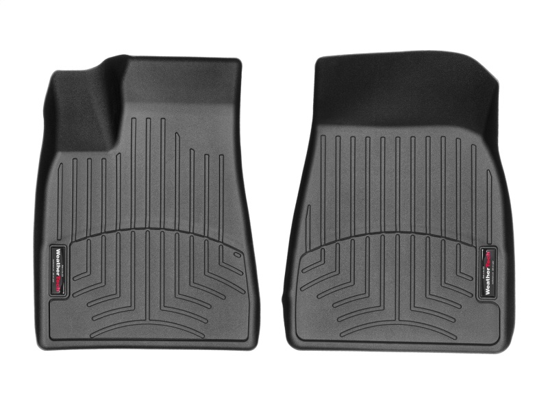 WeatherTech 2016+ Tesla Model X Front FloorLiner - Black