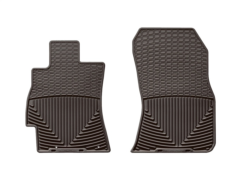 WeatherTech 2014+ Subaru Forester Front Rubber Mats - Black
