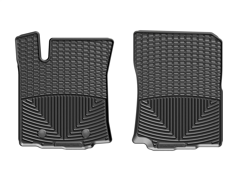 WeatherTech 2016+ Toyota Tacoma Access/Double Cab (A/T Only) Front Rubber Mats - Black