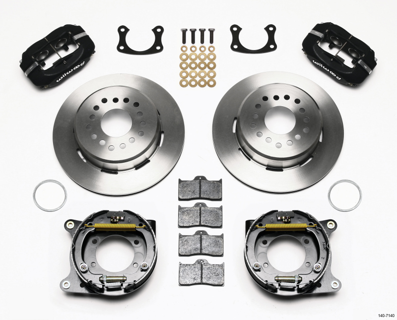 Wilwood Forged Dynalite P/S Park Brake Kit New Big Ford 2.50in Offset