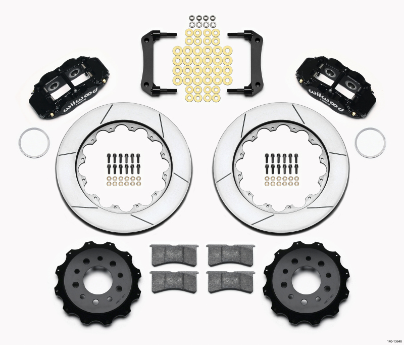 Wilwood Narrow Superlite 4R Rear Kit 14.00in Morrison Multilink IRS (2010-15 Camaro Based)