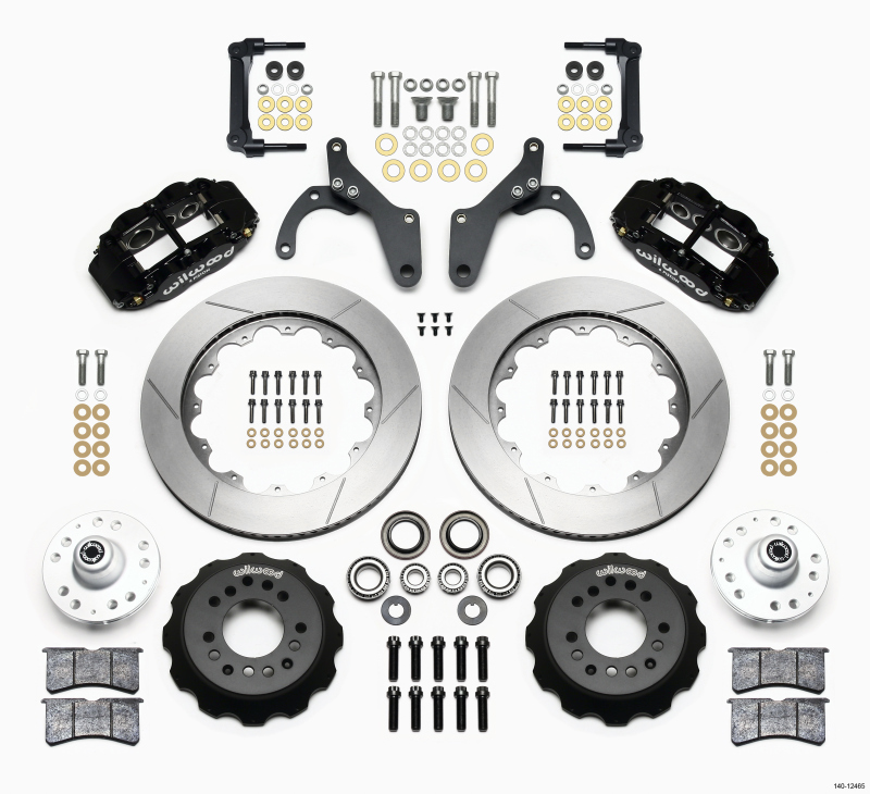 Wilwood Narrow Superlite 6R Front Hub Kit 14.00in 59-64 Chevy Impala / 63-64 Corvette