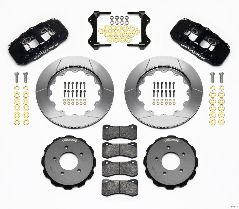 Wilwood AERO6 Front Hat Kit 14.00 99-06 BMW E46