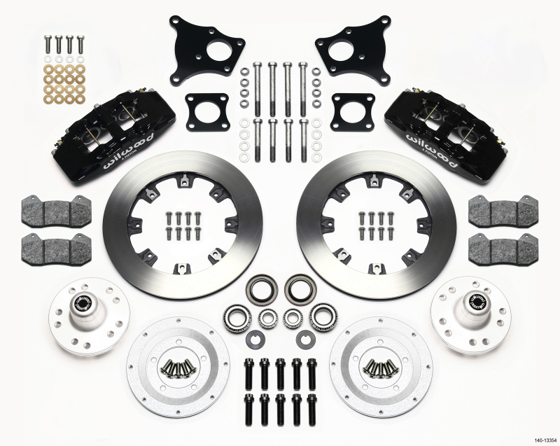Wilwood Dynapro 6 Front Hub Kit 12.19in AMC 71-76 OE Disc w/o Bendix Brakes