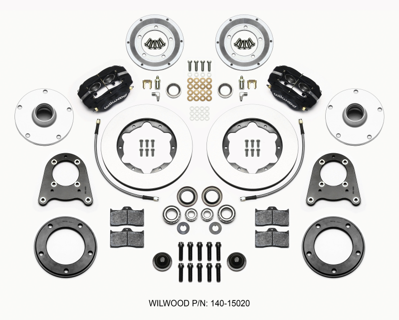 Wilwood Forged Dynalite-M Front Kit 10.75in 1950-1955 MG-TD/TF