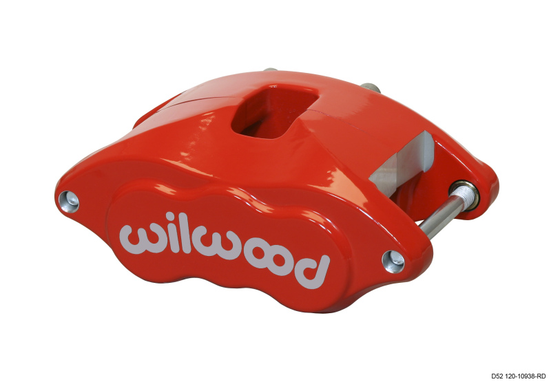 Wilwood Caliper-D52-Red 1.25/1.25in Pistons 1.28in Disc