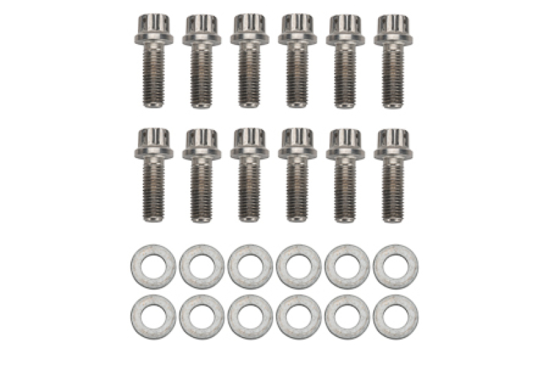 Wilwood Bolt Kit - Hat/Rotor 1/4-28x.75 12 Pt Stainless
