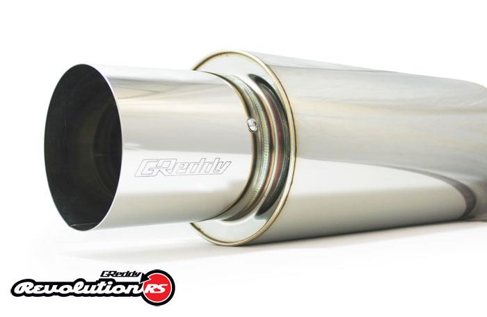 GReddy Universal 2.5in 3-Bolt Tip Revolution RS Muffler