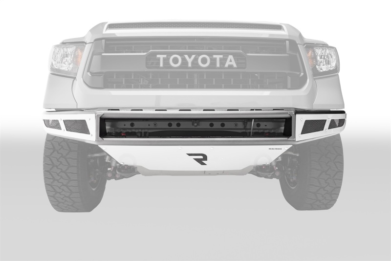 N-Fab M-RDS Front Bumper 14-17 Toyota Tundra - Gloss Black w/Silver Skid Plate