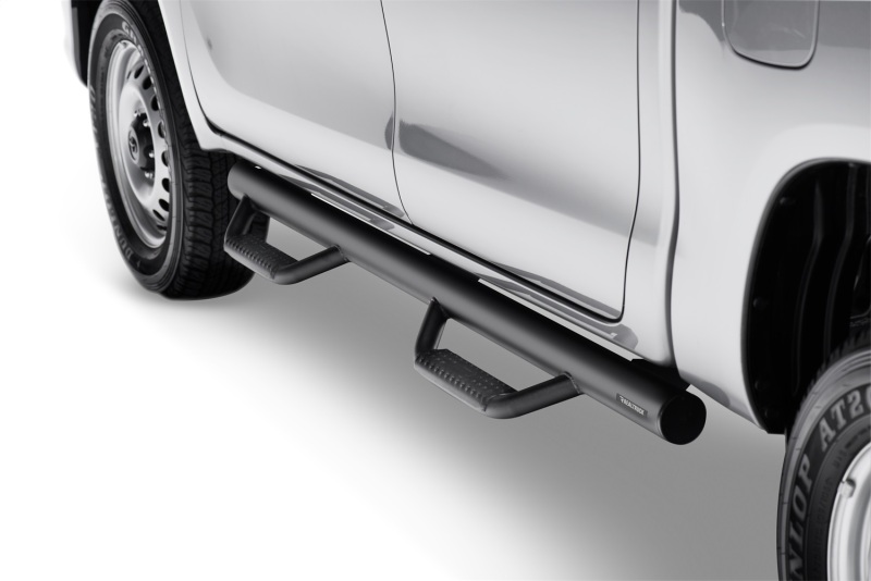 N-Fab Nerf Step 16-17 Toyota Tacoma Double Cab 5ft Bed - Tex. Black - W2W - 3in