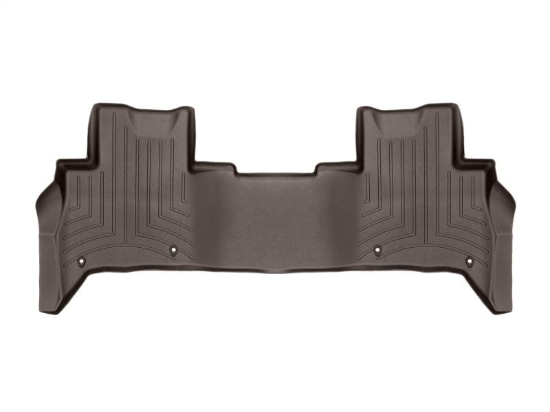 WeatherTech 2017+ Land Rover Discovery Rear FloorLiner - Cocoa