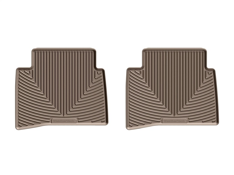 WeatherTech 2016+ Toyota Prius Rear Rubber Mats - Tan