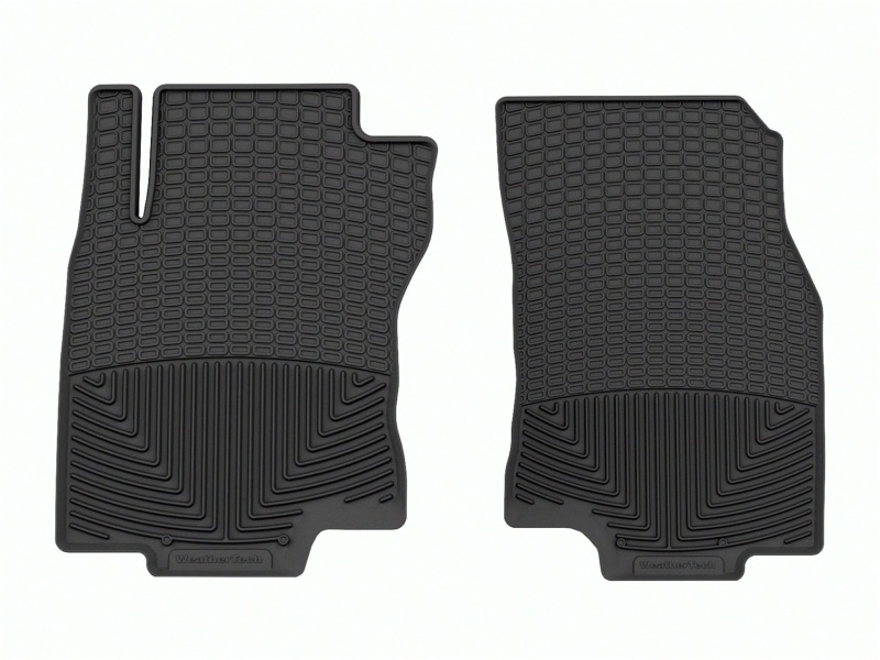 WeatherTech 2014+ Nissan Rogue (Also Fits Hybrid) Front Rubber Mats - Black