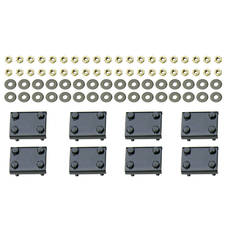 Westin 2005-2009 Chevrolet/GMC/Pontiac/Saturn Equinox Premier Oval Nerf Step Bar Mount Kit - Black