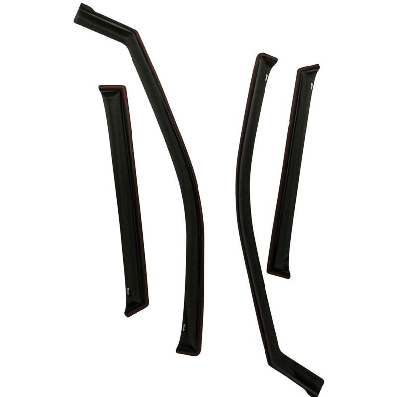 Westin 2011-2018 Jeep Grand Cherokee Wade In-Channel Wind Deflector 4pc - Smoke