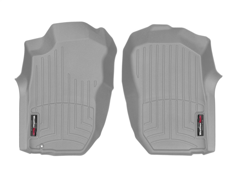 WeatherTech 01-04 Toyota Tacoma (Double Cab Only) Front FloorLiner - Grey