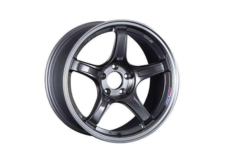 SSR GTX03 16x6.5 4x100 48mm Offset Black Graphite Wheel