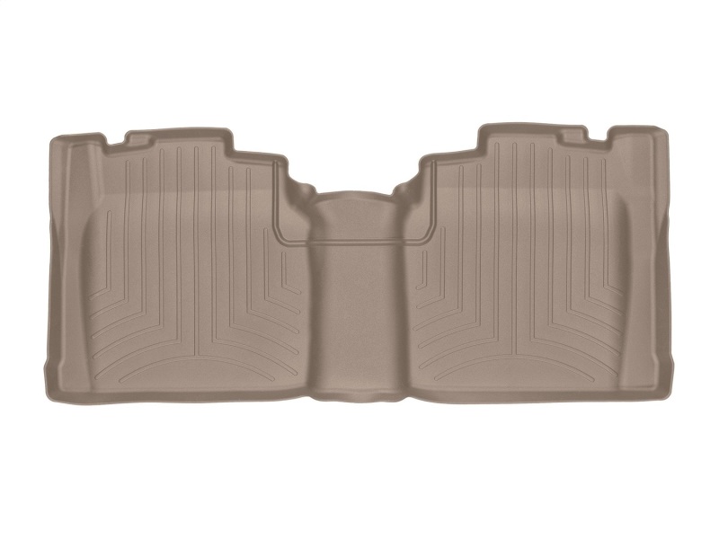 WeatherTech 04-11 Ford Ranger Rear FloorLiner - Tan (Trim Required For Vehicle w/1st Row Bench)