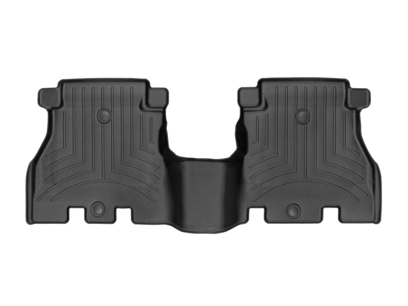 WeatherTech 2018+ Jeep Wrangler Unlimited Rear FloorLiner - Black