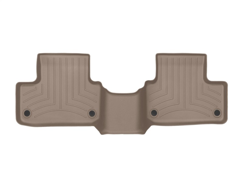 WeatherTech 22-24 Volvo XC60 Rear FloorLiner - Tan (Standard Drivetrain)