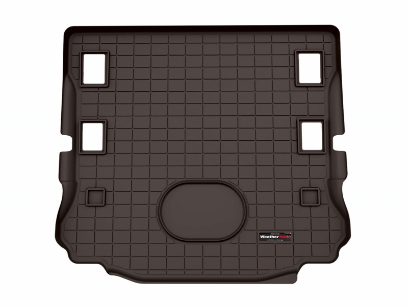 WeatherTech 2015+ Jeep Wrangler Cargo Liner - Cocoa (Works w/Alpine Premium 9-Speakers)