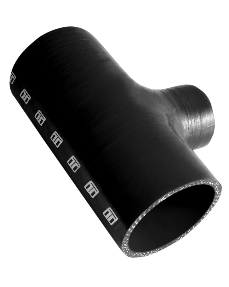 Turbosmart Hose Tee 2.00 ID 1.5 Spout - Black