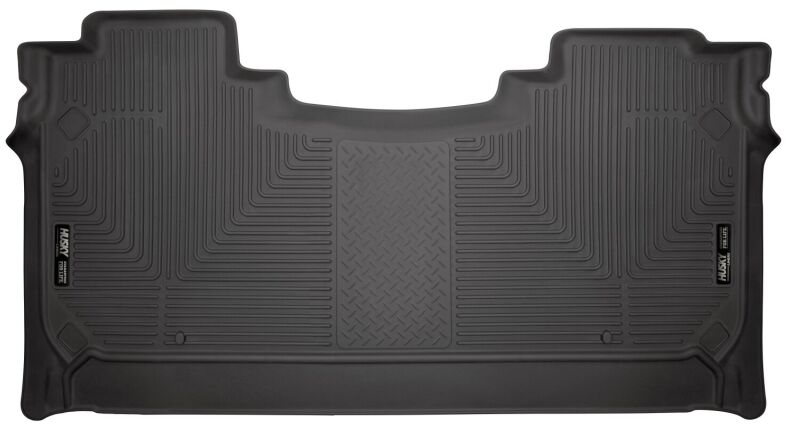 Husky Liners 2019 Ram 1500 Crew Cab WeatherBeater Black Second Row Floor Liners