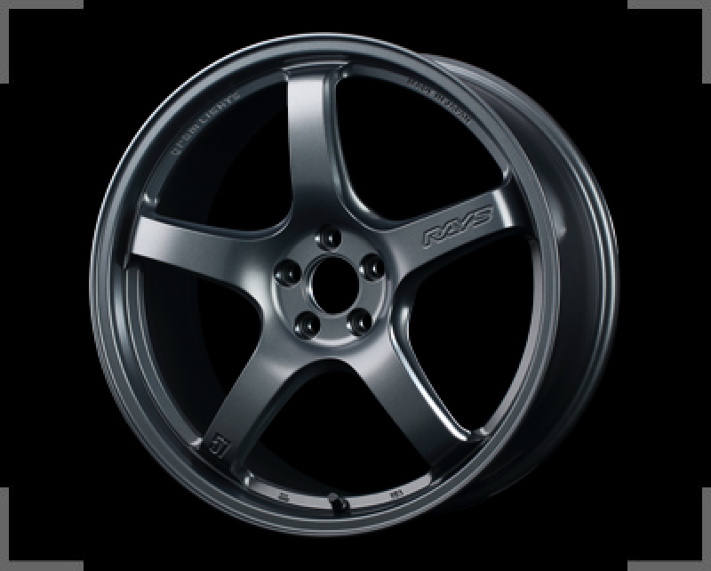 Gram Lights 57CR 19x9.5 +45 5x114.3 Gunblue II Wheel