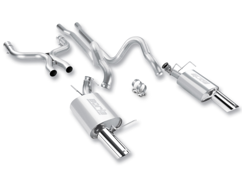 Borla 2011-2012 Mustang GT 5.0L 8cyl 6spd RWD Aggressive ATAK Catback Exhaust