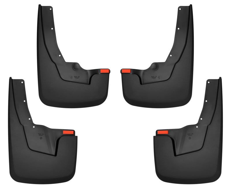 Husky Liners 19-22 RAM 1500 w/ OEM Fender Flares Custom-Molded Front & Rear Mud Guards