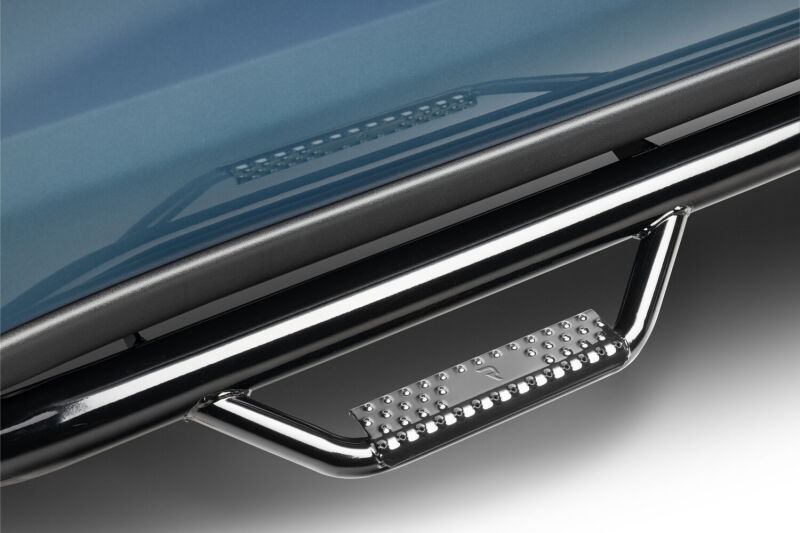 N-Fab Nerf Step 2019 Chevy/GMC 1500 Crew Cab 5ft 8in Bed - Bed Access Gloss - Black - 3in